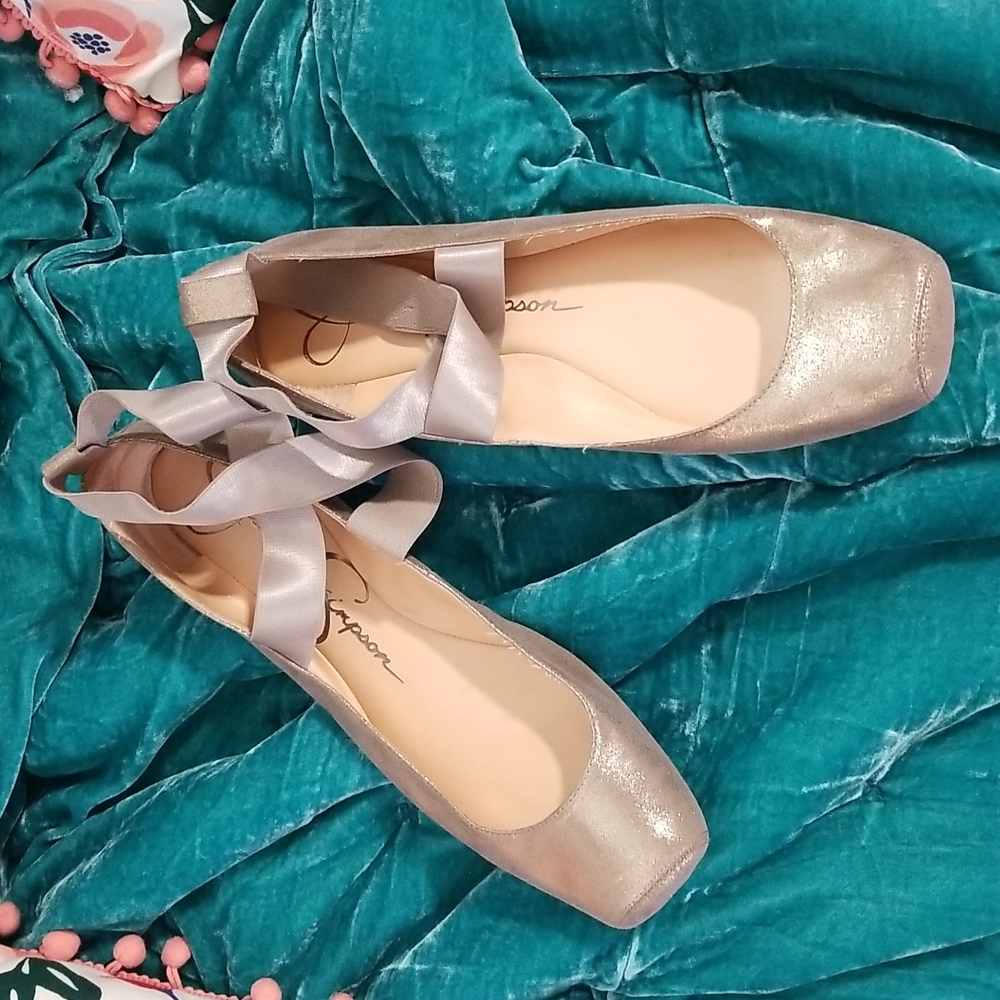 Jessica Simpson ballet flats size 10